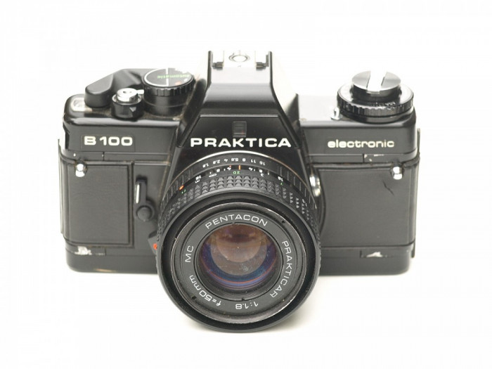 Praktica B100 + Pentacon Prakticar 50mm f1.8