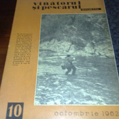 Revista vanatorul si pescarul sportiv - octombrie 1962