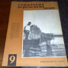 Revista vanatorul si pescarul sportiv - septembrie 1964