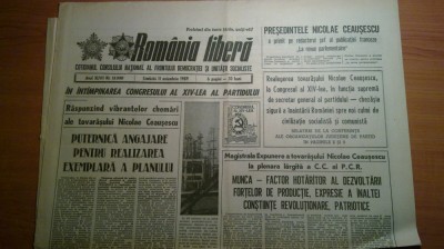 ziarul romania libera 11 noiembrie 1989 foto