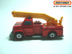 MATCHBOX-LESNEY-made in England- FIRE EMERGENCY TRUCK-++2100 DE LICITATII !! foto