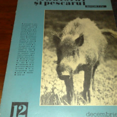 Revista vanatorul si pescarul sportiv - decembrie 1962