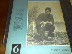 Revista vanatorul si pescarul sportiv - iunie 1964 foto
