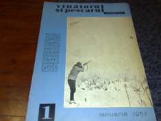 Revista vanatorul si pescarul sportiv - ianuarie 1962 foto