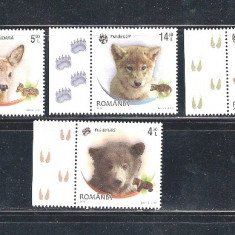 ROMANIA 2012 - PUI DE ANIMALE SALBATICE, MNH - LP 1960