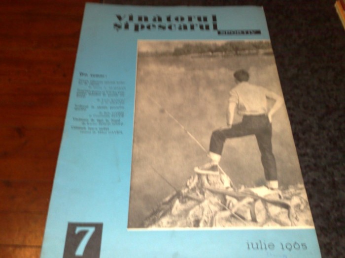 Revista vanatorul si pescarul sportiv - iulie 1965