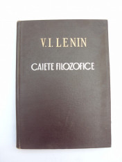 Caiete filozofice - V.I. Lenin foto