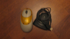 mouse fara fir logitech cu bila conectare usb foto