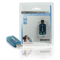 Placa de sunet externa pe USB 3D 5.1/PLaca audio externa foto