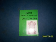 INDIA VAZUTA SI NEVAZUTA -VASILE ANDRU