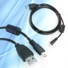 cablu USB Panasonic Lumix Panasonic DMC-LX5 DMC-S1 DMC-S2 DMC-S3 DMC-FS15,DMC-FS20, DMC-FS25,DMC-FX01, DMC-FX07,DMC-FX2,DMC-FX3,DMC-FX7,DMC-FX8,DMC-FX foto