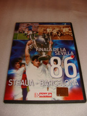 Finala de la Sevilla &amp;#039;86 STEAUA - BARCELONA - DVD foto