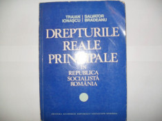 Traian Ionascu /Salvator Bradeanu-Drepturile Reale Principale In Republica Socialista Romania foto