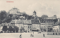 Ilustrata Sighisoara 1909 ,case vechi,animata,circulata foto