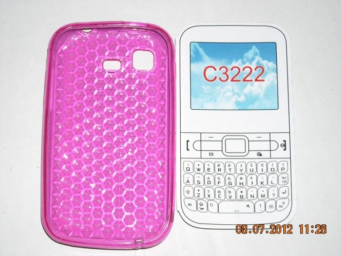HUSA SILICON TPU SAMSUNG C3222 DUOS foto mare HUSA SILICON TPU SAMSUNG C3222 DUOS foto mare