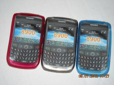 HUSA GEL TPU BLACKBERRY 8900 foto