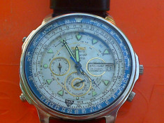 SEIKO QUARTZ CHRONOGRAPH SPORTS 150 INTELLIGENT CALENDAR EXTREM DE RAR foto