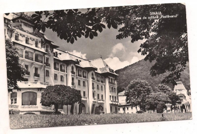 carte postala(ilustrata)-SINAIA-Casa de odihna Postavarul foto