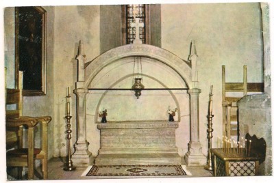 carte postala(ilustrata)-MORMANTUL LUI STEFAN CEL MARE foto