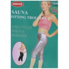 Pantaloni de slabit Sauna Fitting Trousers anticelulita/ingustare frome talie foto