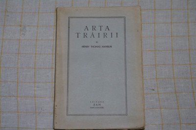 Arta trairii, Henry Thomas Hamblin foto