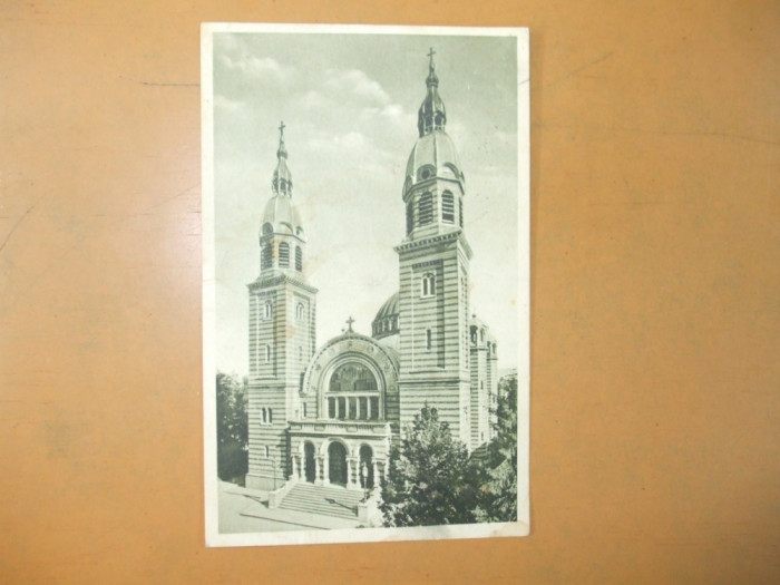 Carte Postala Sibiu Catedrala ortodoxa 1935