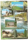 Carte postala(ilustrata)-VALEA PRAHOVEI-colaj, Circulata, Printata