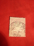Timbru 5 Pf.1878 violet Bavaria ,filigr., stamp.