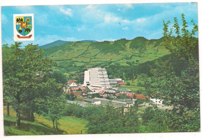carte postala(ilustrata)-SINGEORZ-BAI-Hotel balnear foto