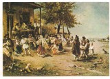 carte postala(ilustrata)-AMAN-Hora de la Aninoasa