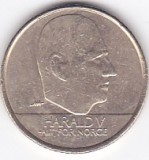 Moneda Norvegia 10 Kroner 1995 - KM#457 XF, Europa