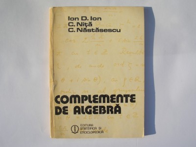 Complemente de Algebra Ion D Ion,p9 foto