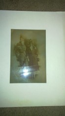 fotografie originala regele carol al 2-lea si regina elena