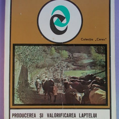 VASILE SFARGHIU - PRODUCEREA SI VALORIFICAREA LAPTELUI , 1977 *