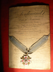 Ordinul Comandor al Coroanei Romaniei cu Brevet foto