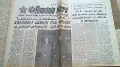 ziarul romania libera 8 ianuarie 1987 (ziua de nastere a elenei ceausescu)