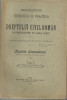 D.Alexandresco / EXPLICATIUNE TEORETICA SI PRACTICA A DREPTULUI CIVIL ROMAN - editie 1902