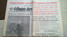 ziarul romania libera 27 ianuarie 1989 (ziua de nastere a lui ceausescu ) foto