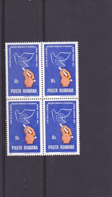 Pentru pace Nr List 857 Romania. foto