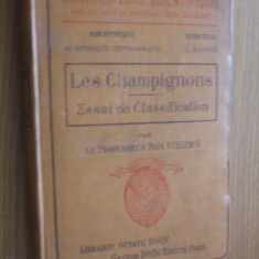 LES CHAMPIGNONS - Essai de Classification - Paul Vuillemin - 1912, 425 p.