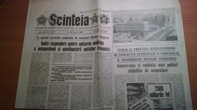 ziarul scanteia 30 martie 1989 foto