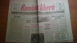 Ziarul romania libera 6 ianuarie 1990 (revolutia )