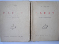 FAUST traducere de Laura M.Dragomirescu {2 volume},1942 ,p11 foto