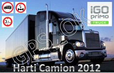 iGO Primo 2.0 Truck - Soft navigatie GPS special pentru Camioane, TIR-uri harti EUROPA si ROMANIA 2012 foto