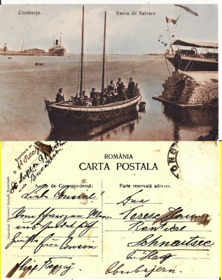 Constanta- Portul- Barca de salvare foto