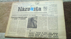 ziarul nazuinta 29 septembrie 1976 (ziar editat de comitetul judetean salaj ) foto