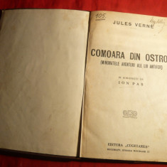 Jules Verne - Comoara din Ostrov -vol. 1 si 2 -trad. I.Pas.-interbelica