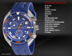 SECTOR OCEAN MASTER CHRONOGRAPH 200M DIVER curea silicon ceas sport IN STOC LIVRARE IMEDIATA foto