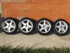 JANTE ALIAJ KING 4X108 ET35 7JX15H2 CU ANVELOPE VARA 205/50 R15 FORD, AUDI B4, PEUGEOT foto