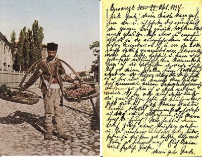 Tipuri din Oltenia-meserii-Bucuresti 1927 foto